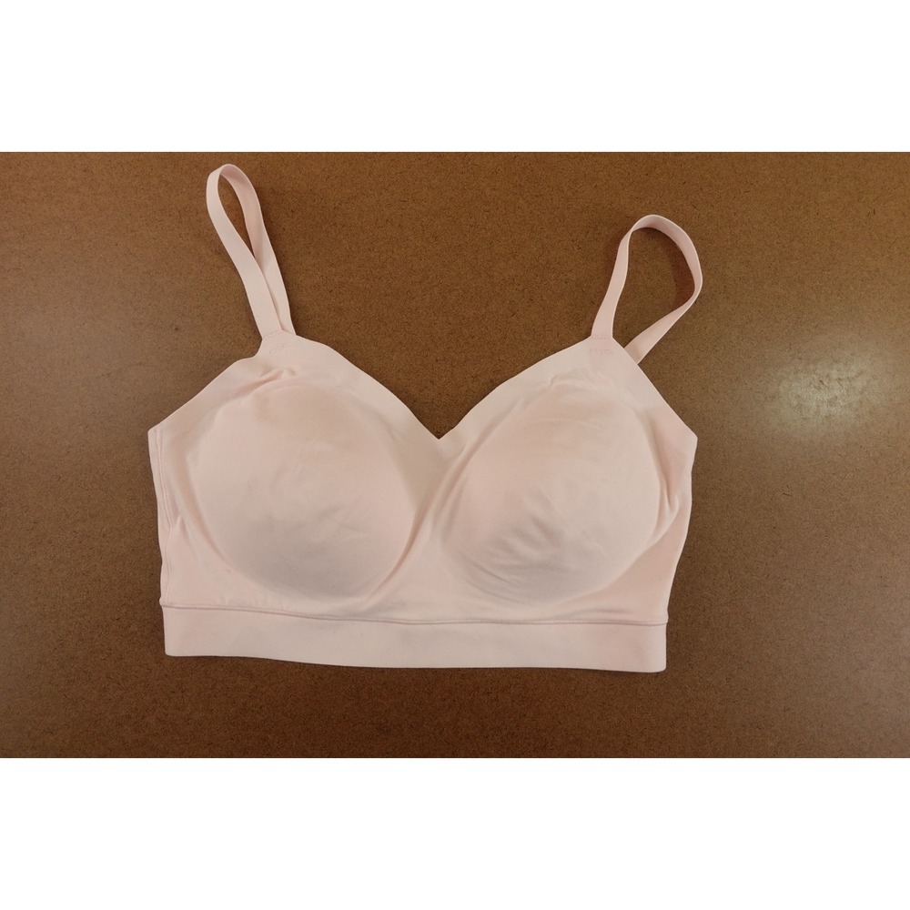 Floatley Womens Size Medium Pink Cozy Padded Comfort Wirefree Seamless Bra New